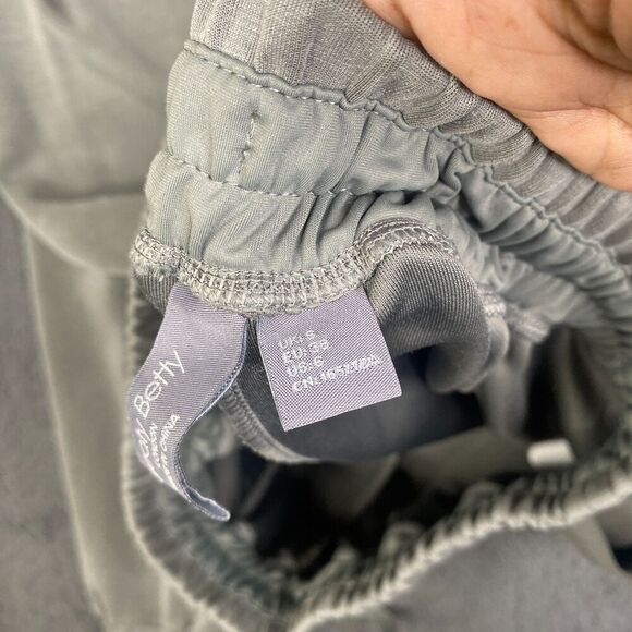 Sweaty Betty Sand Wash Cuffed Trouser SB8076 Size 6 Green - Picture 6 of 12